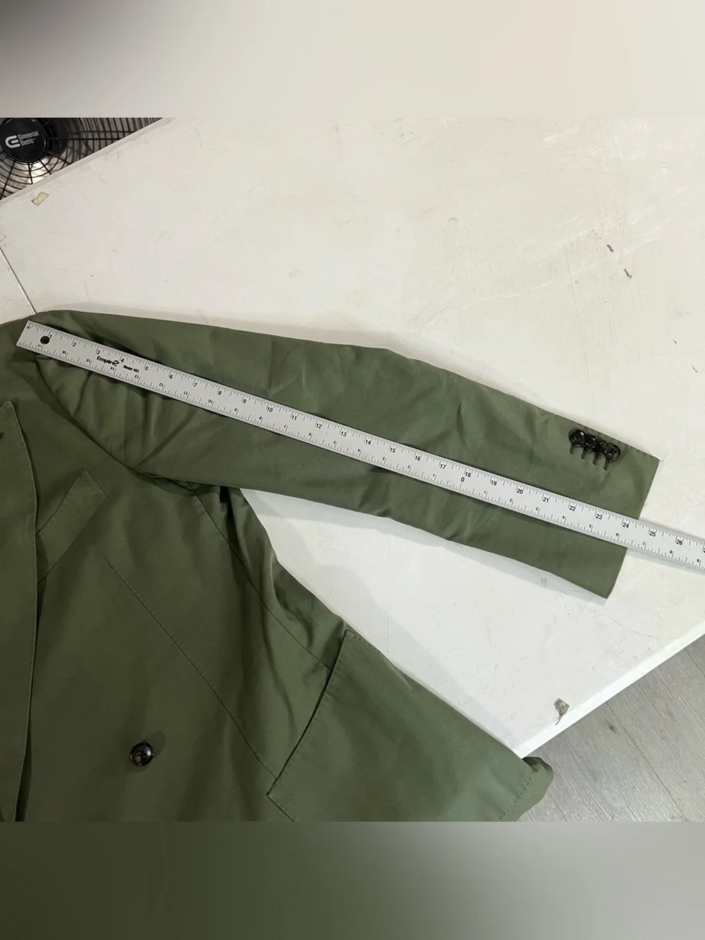 Suitsupply Havana Double Breasted 4 Button Unlined Blazer Mens EU 54 US 44 Green